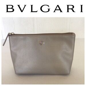 BVLGARI X AIR EMIRATES COSMETIC BAG NWOT